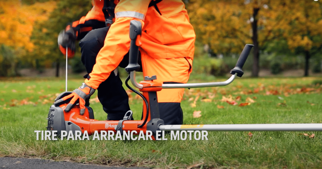 Como arrancar una desmalezadora a bateria
