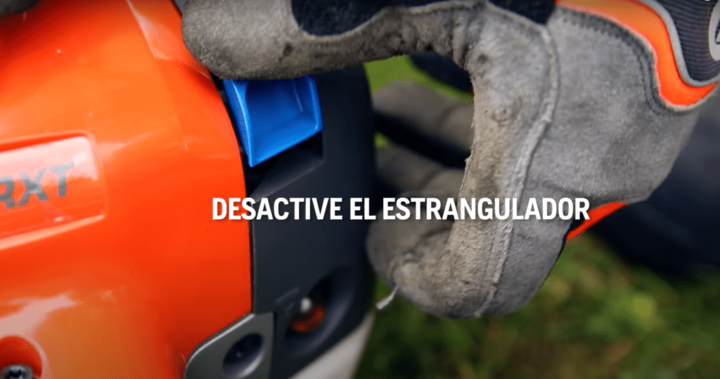 desbrozadora aire abierto o cerrado